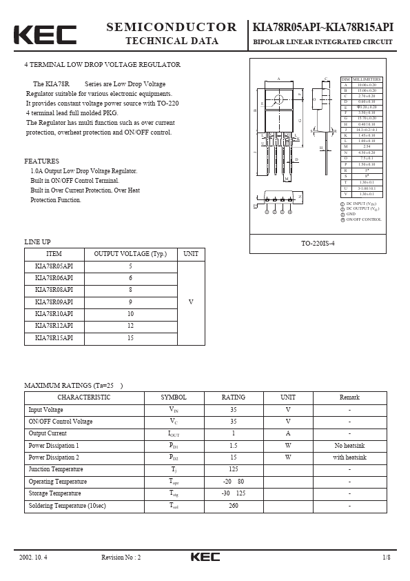 KIA78R08API