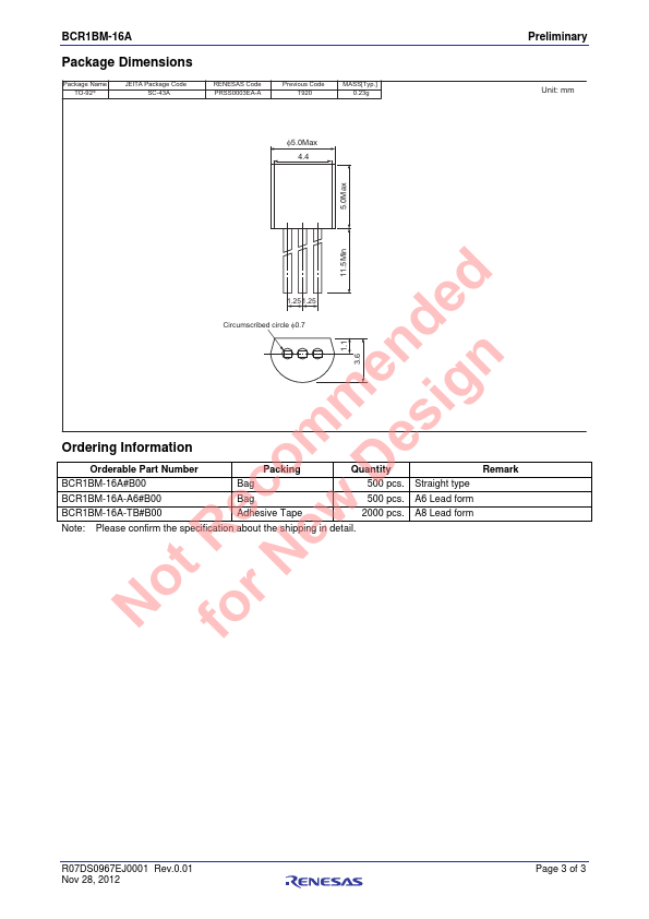 BCR1BM-16A