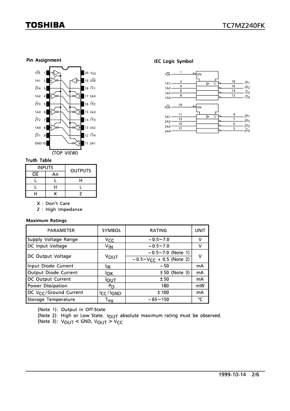 TC7MZ240FK