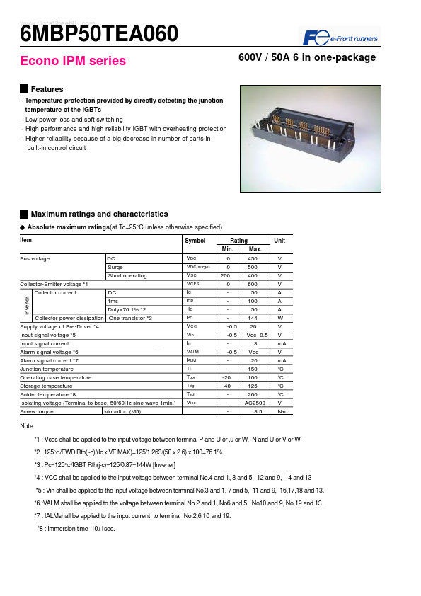 6MBP50TEA060