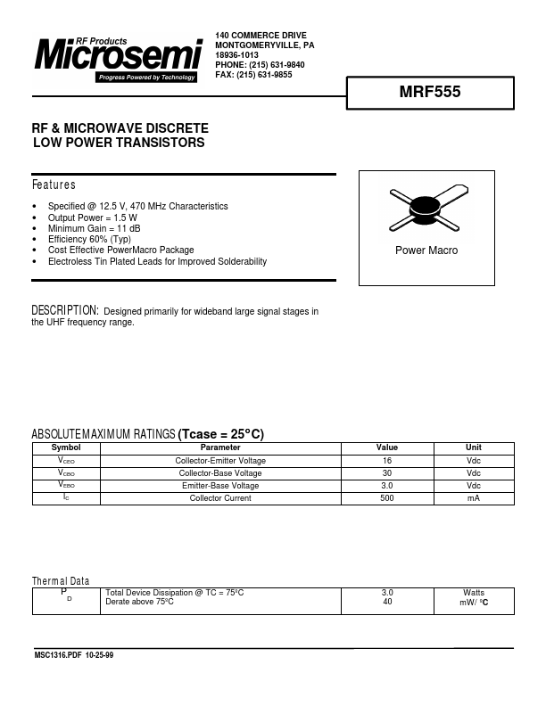 MRF555