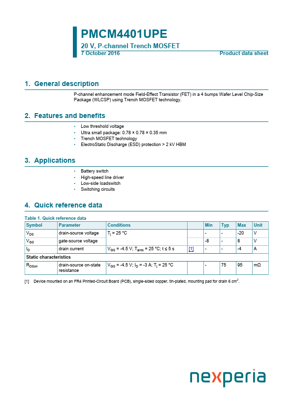 PMCM4401UPE