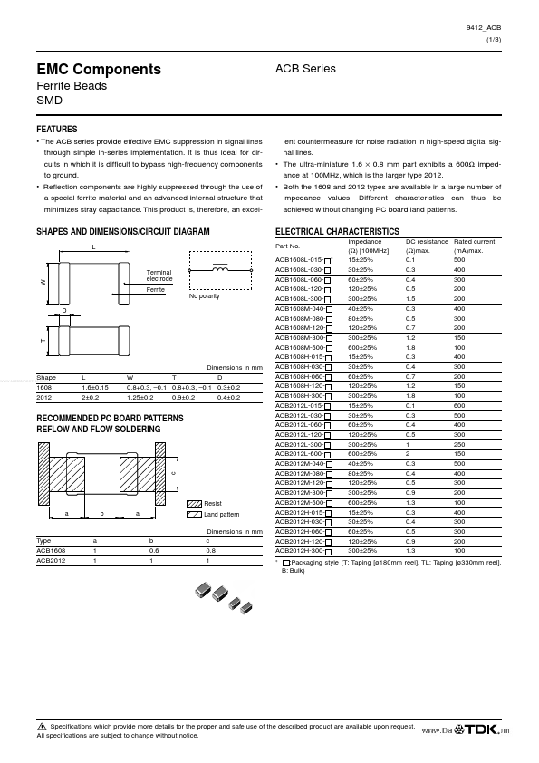 ACB1608x-xxx