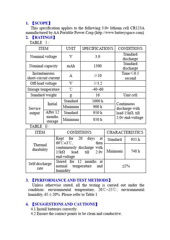 CR123A