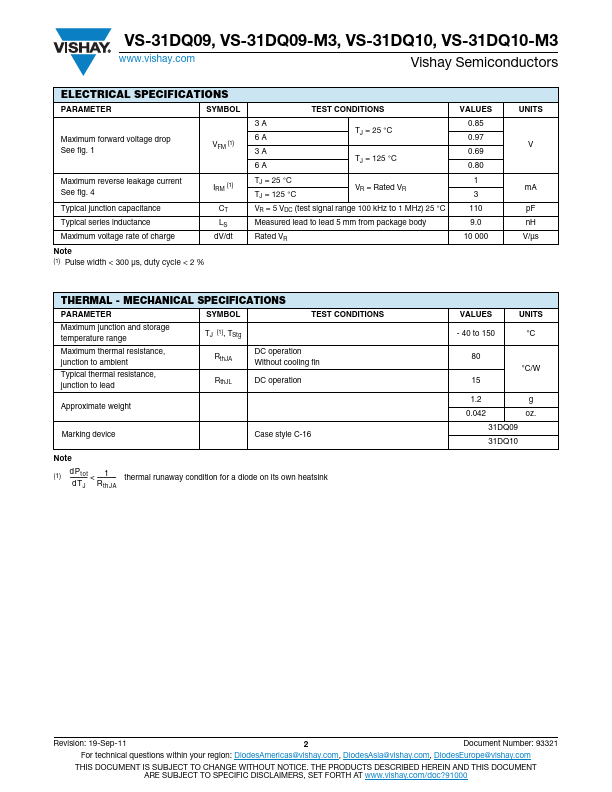 VS-31DQ09-M3