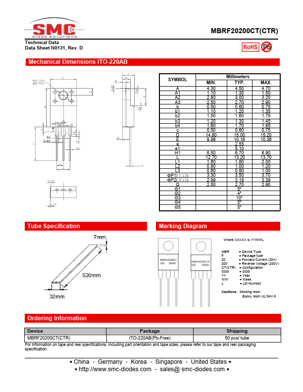 MBRF20200CT