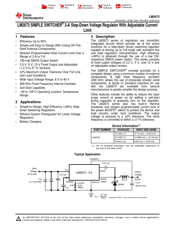 LM2673T-12