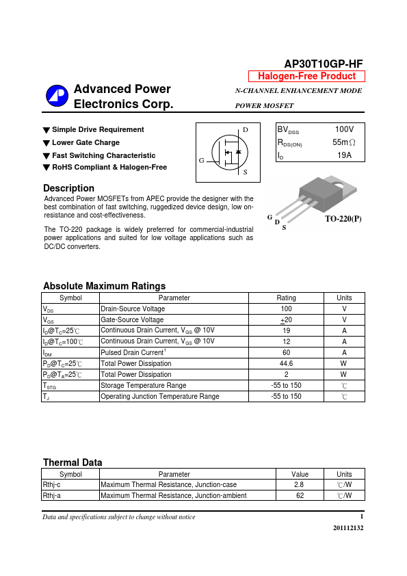 AP30T10GP-HF