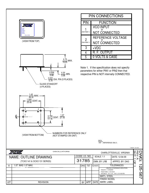 OCXO131-1003