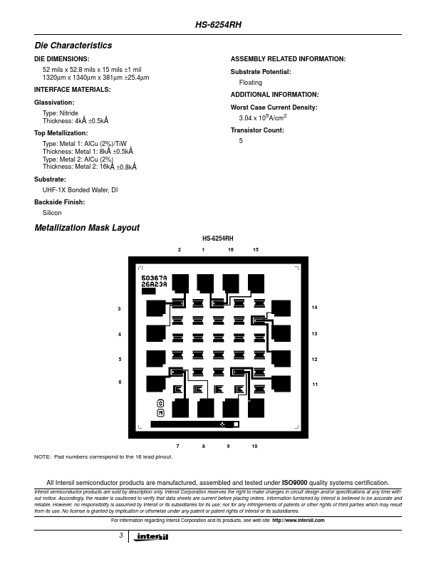 HS9-6254RH-Q