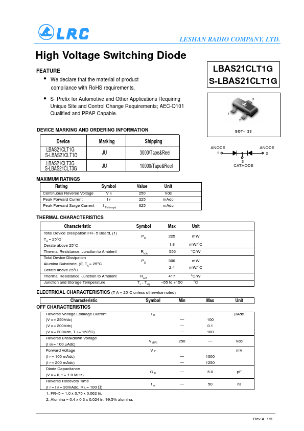 LBAS21CLT1G