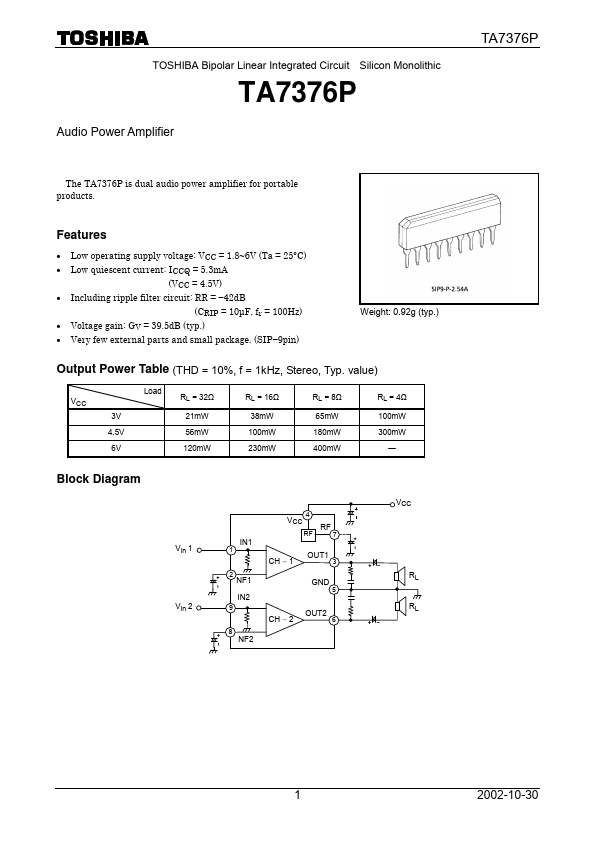 TA7376P