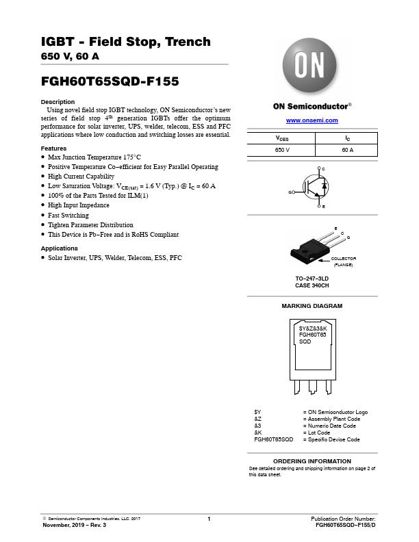 FGH60T65SQD-F155
