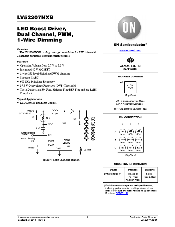 LV52207NXB