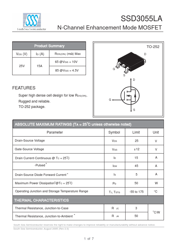 SSD3055LA