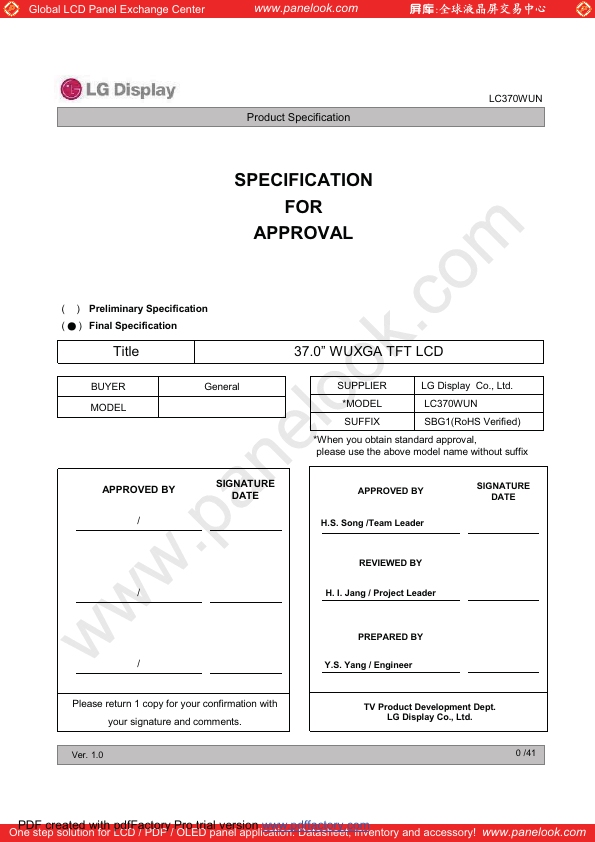 LC370WUN-SBG1