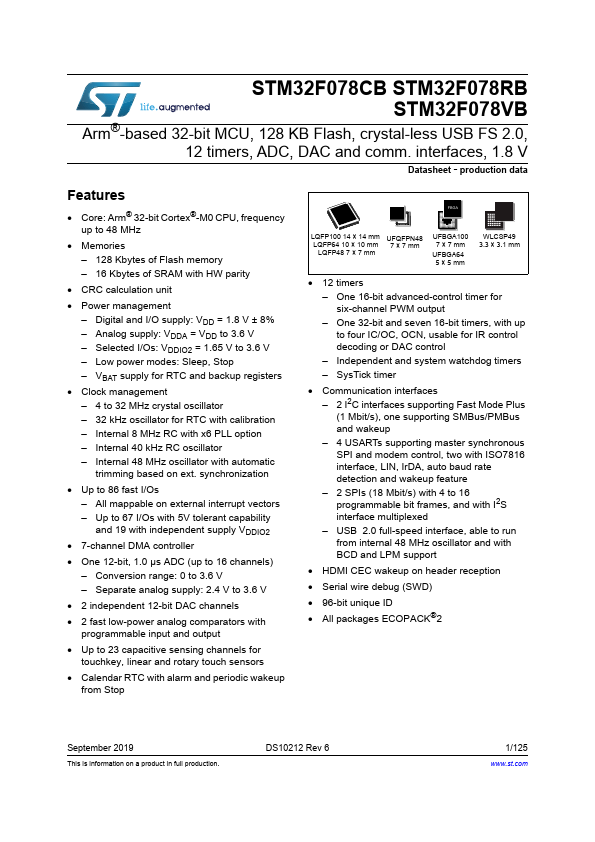 STM32F078VB