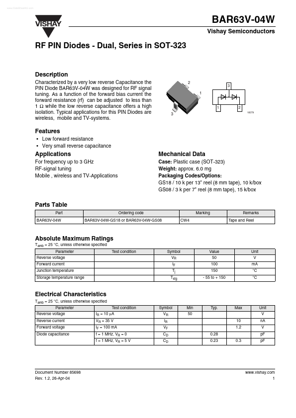 BAR63V-04W