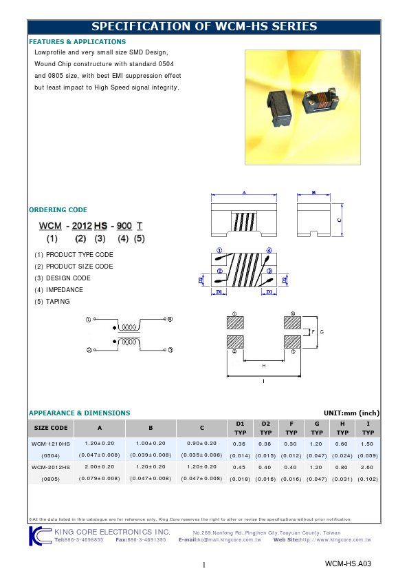 WCM-1210HS-900T