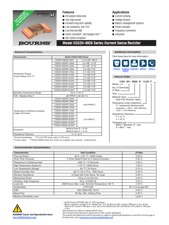 CSS2H-3920 Datasheet Preview