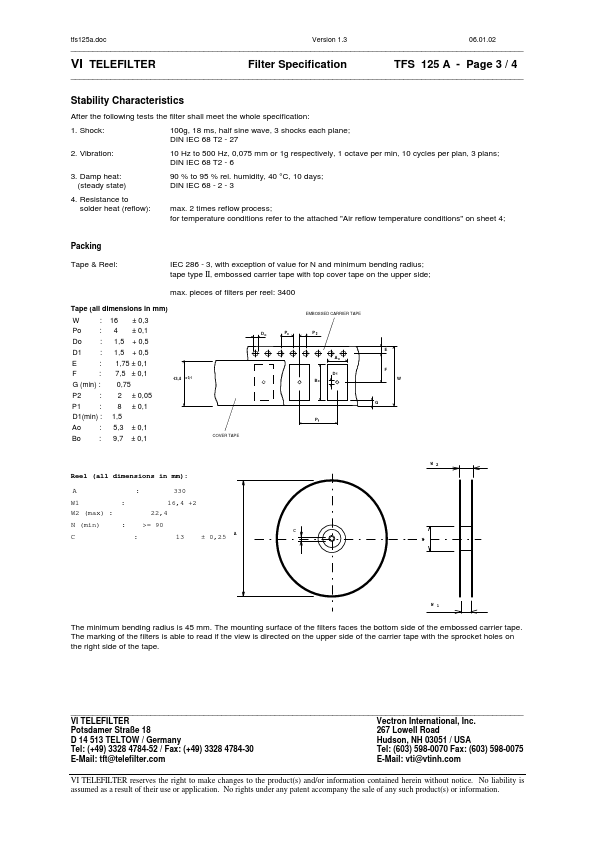 TFS125A