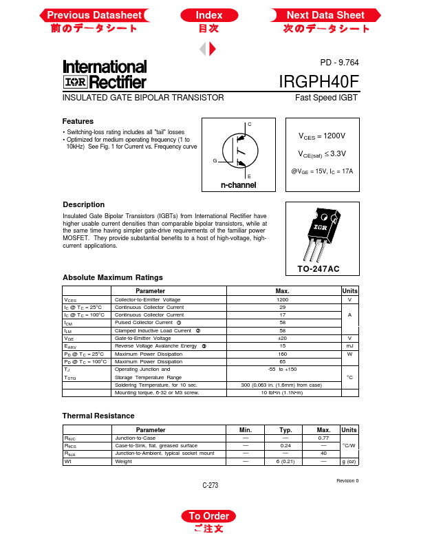 IRGPH40F