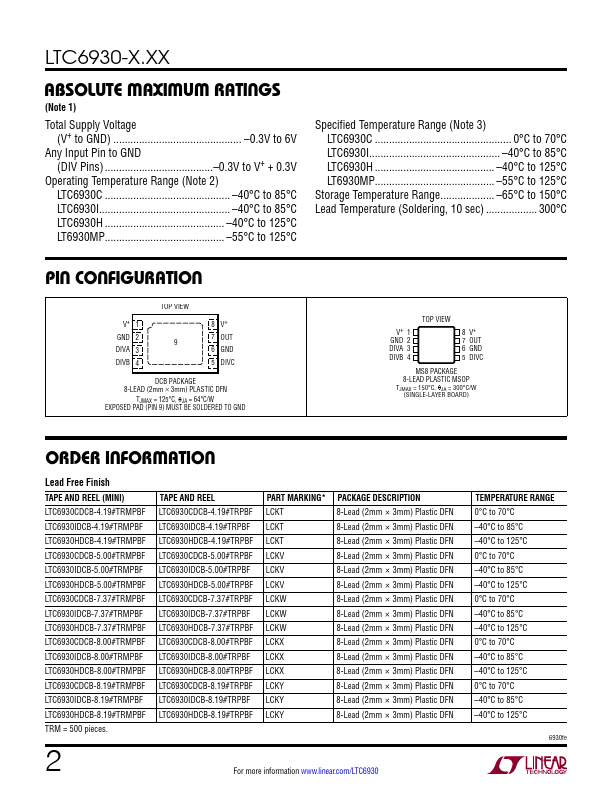 LTC6930-7.37