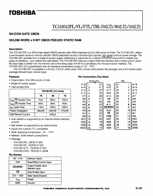 TC518512TRL-70LT