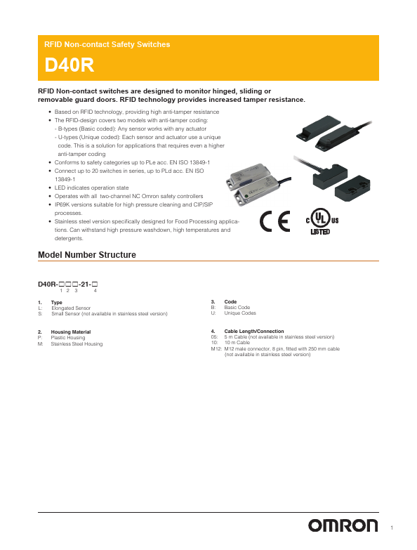 D40R Datasheet Preview