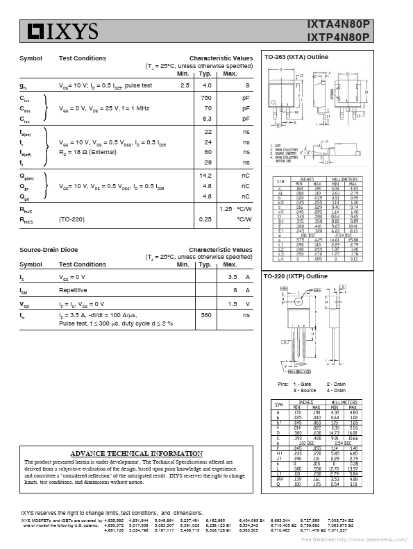 IXTP4N80P