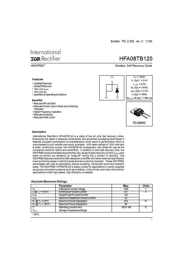 HFA08TB120