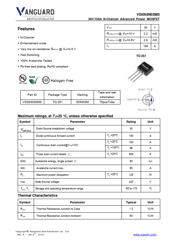 VSI004N03MS