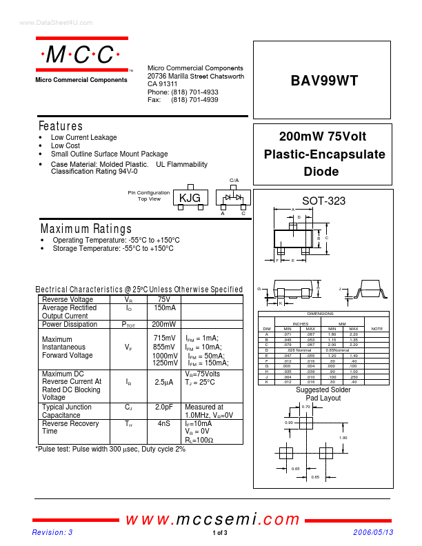 BAV99WT