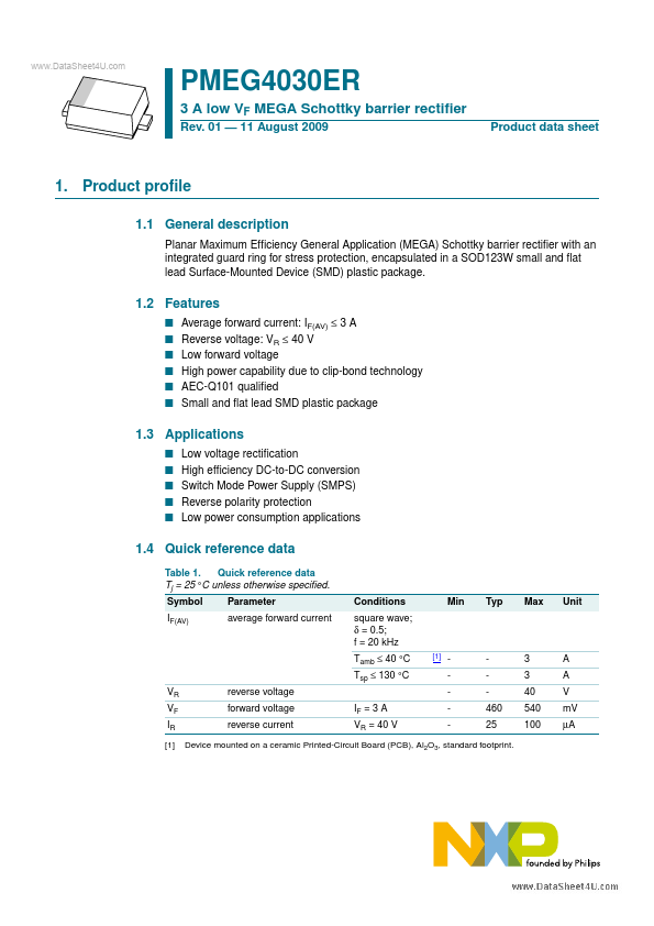 PMEG4030ER