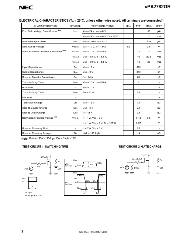 UPA2782GR