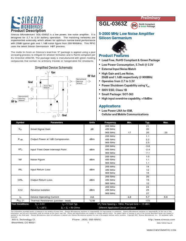 SGL-0363Z