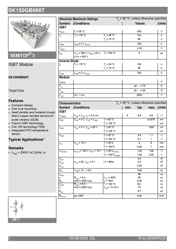 SK150GB066T