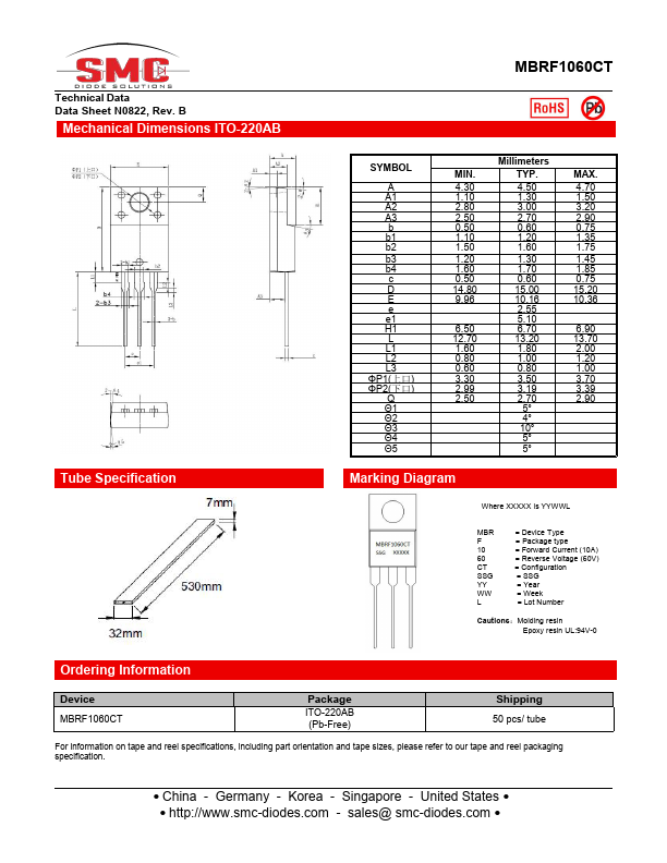 MBRF1060CT