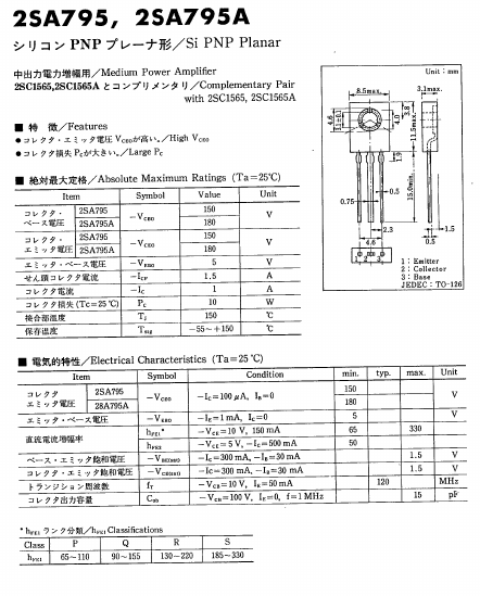 2SA795A