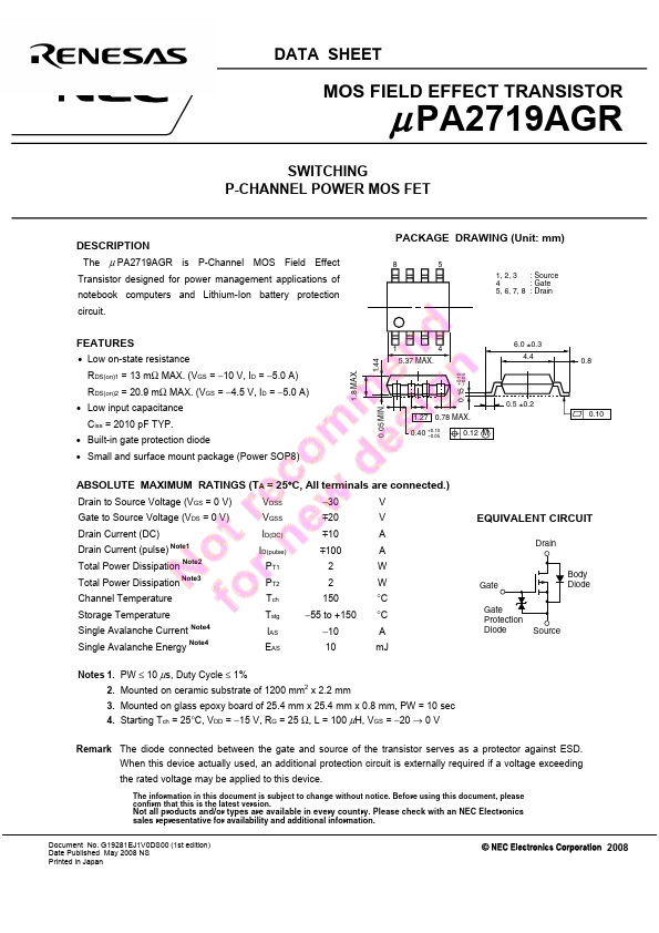 UPA2719AGR