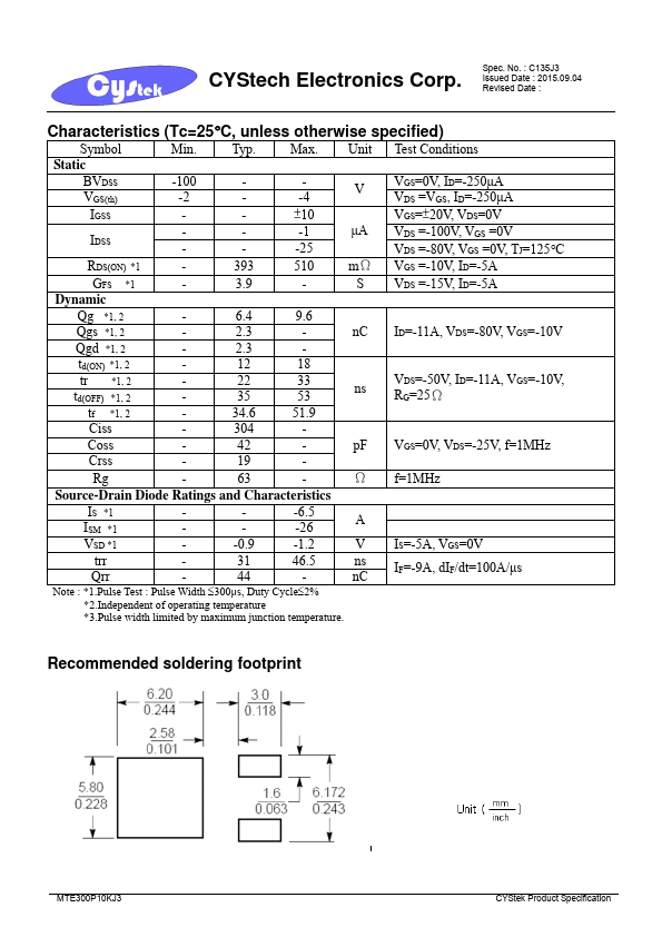 MTE300P10KJ3