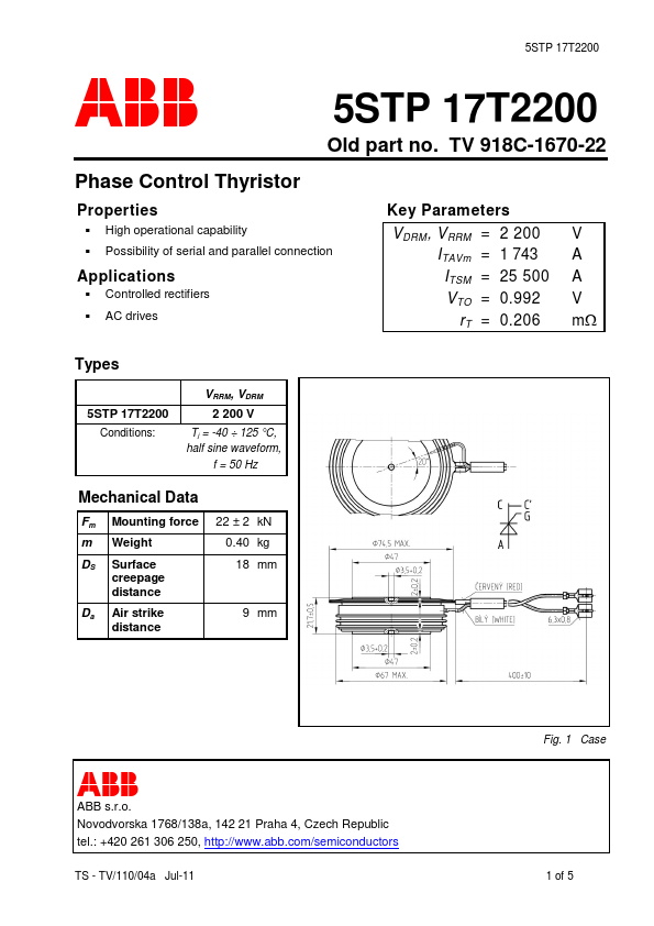 5STP17T2200