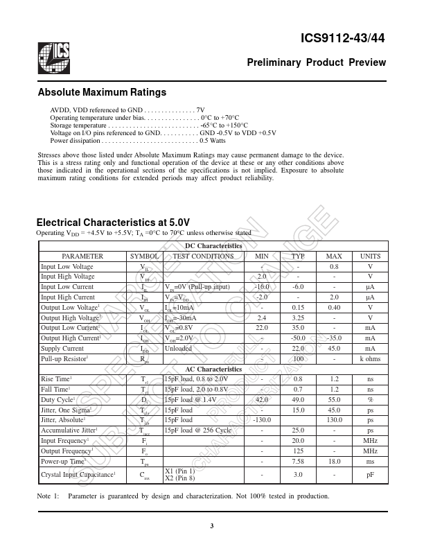 ICS9112-43