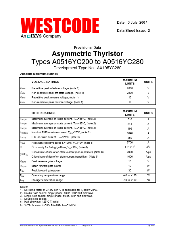 A0516YC200