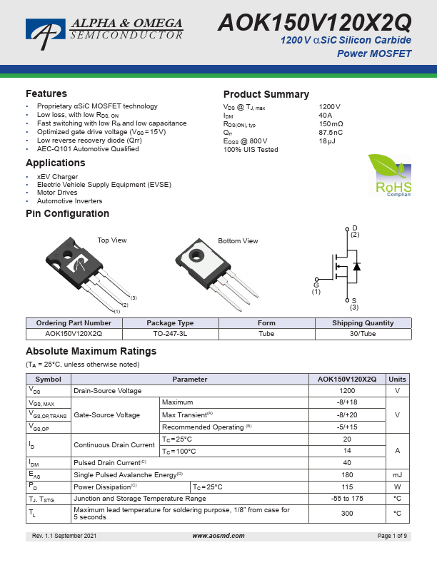 AOK150V120X2Q