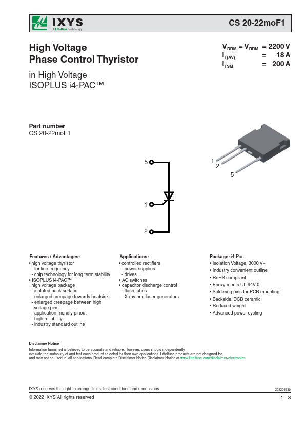 CS20-22moF1 Datasheet Preview