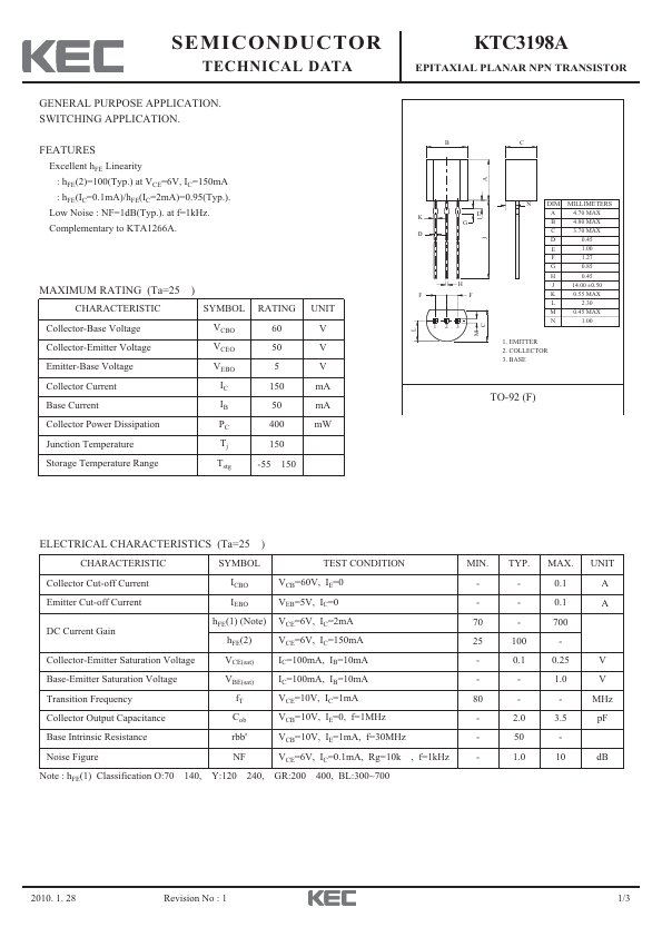 KTC3198A