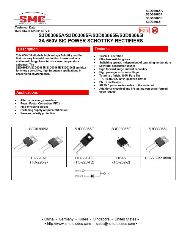 S3D03065F Datasheet Preview