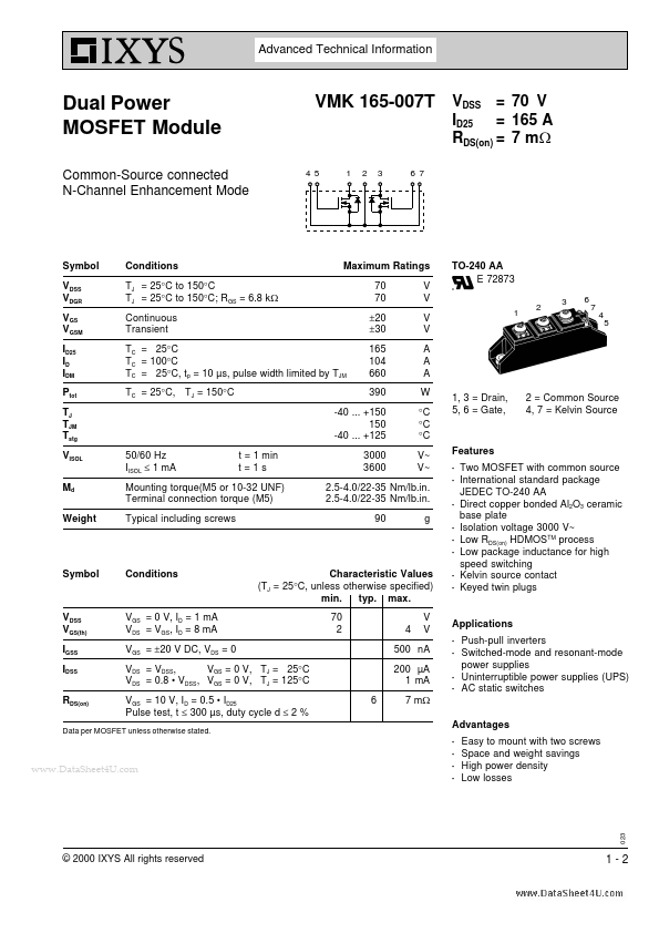 VMK165-007T