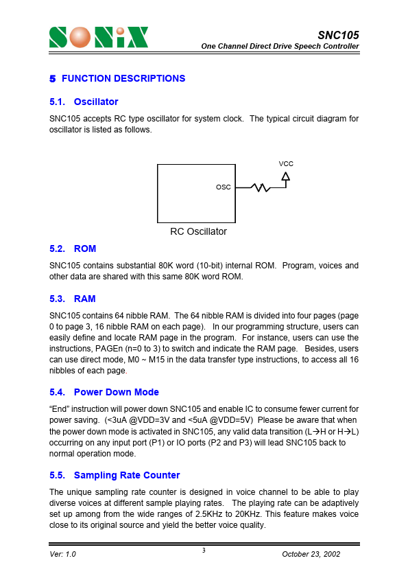 SNC105